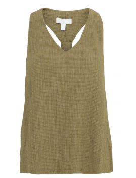 Top bohème kaki - Boutique L'anana(s)