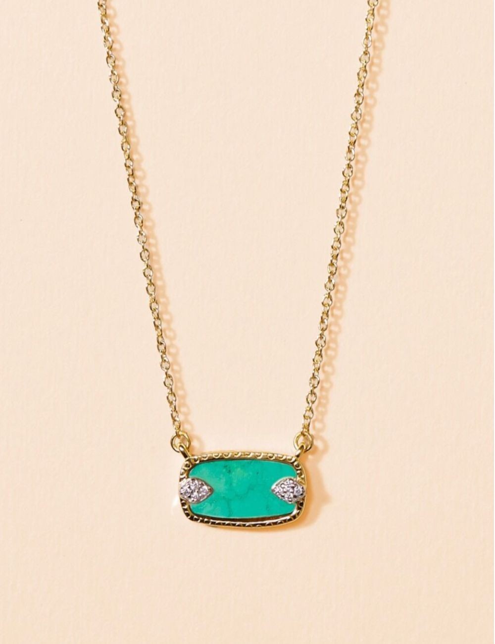 Collier Bohème En Alpaga Argent, Nacre Et Turquoise - Occasion, Design Authentique