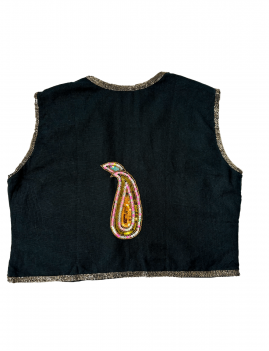 Gilet coton boho - Boutique L'anana(s)