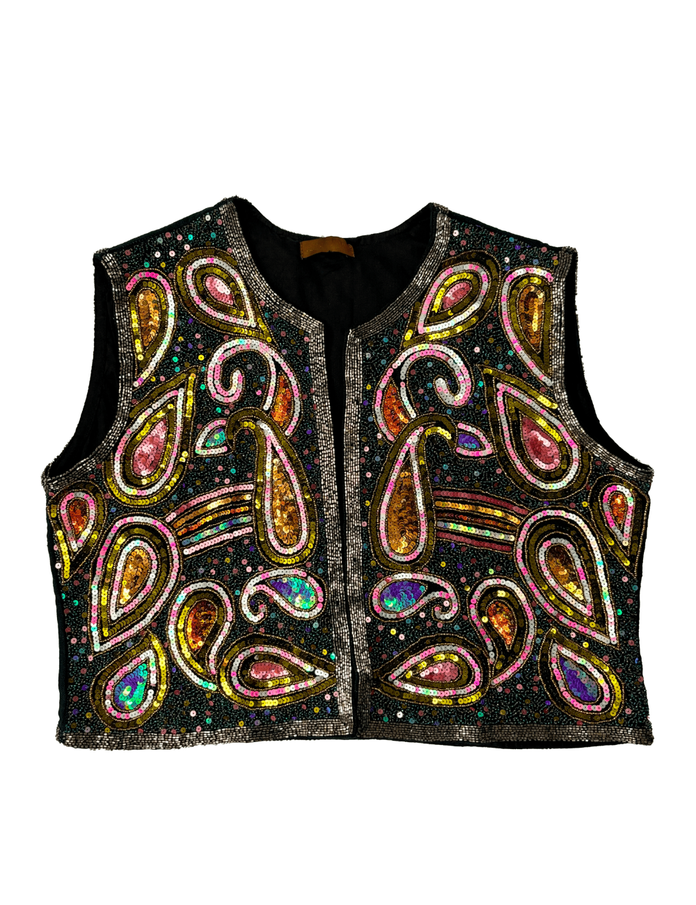 Gilet sans manches sequins - Boutique L'anana(s)