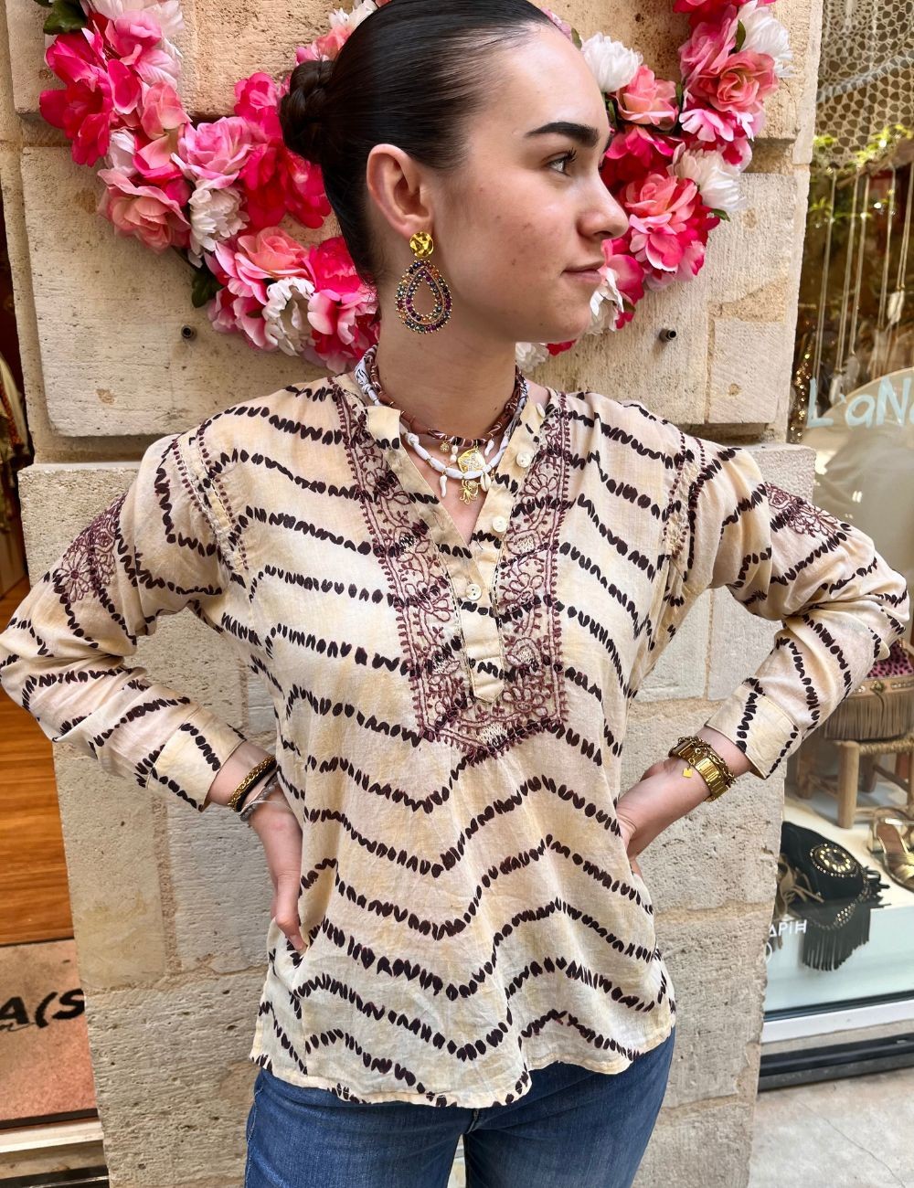 Blouse bohème Maison Hotel Bordeaux - Boutique L'anana(s)