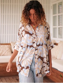 Chemise Fleurie JAASE - Boutique L'anana(s)