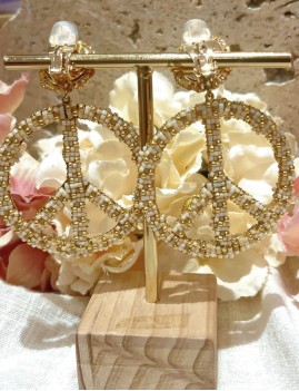 Boucles d'oreille hippie FLOWER MARKET - Boutique L'anana(s)