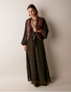 Veste sans manches brodée PAYAL MAISON HÔTEL - Boutique L'anana(s)