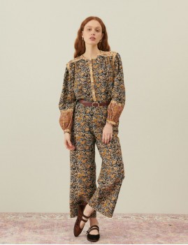 Blouse champêtre en coton bio LOUISE MISHA - Boutique L'anana(s)