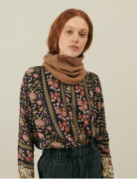 Cache-cou camel LOUISE MISHA -   Boutique L'anana(s)