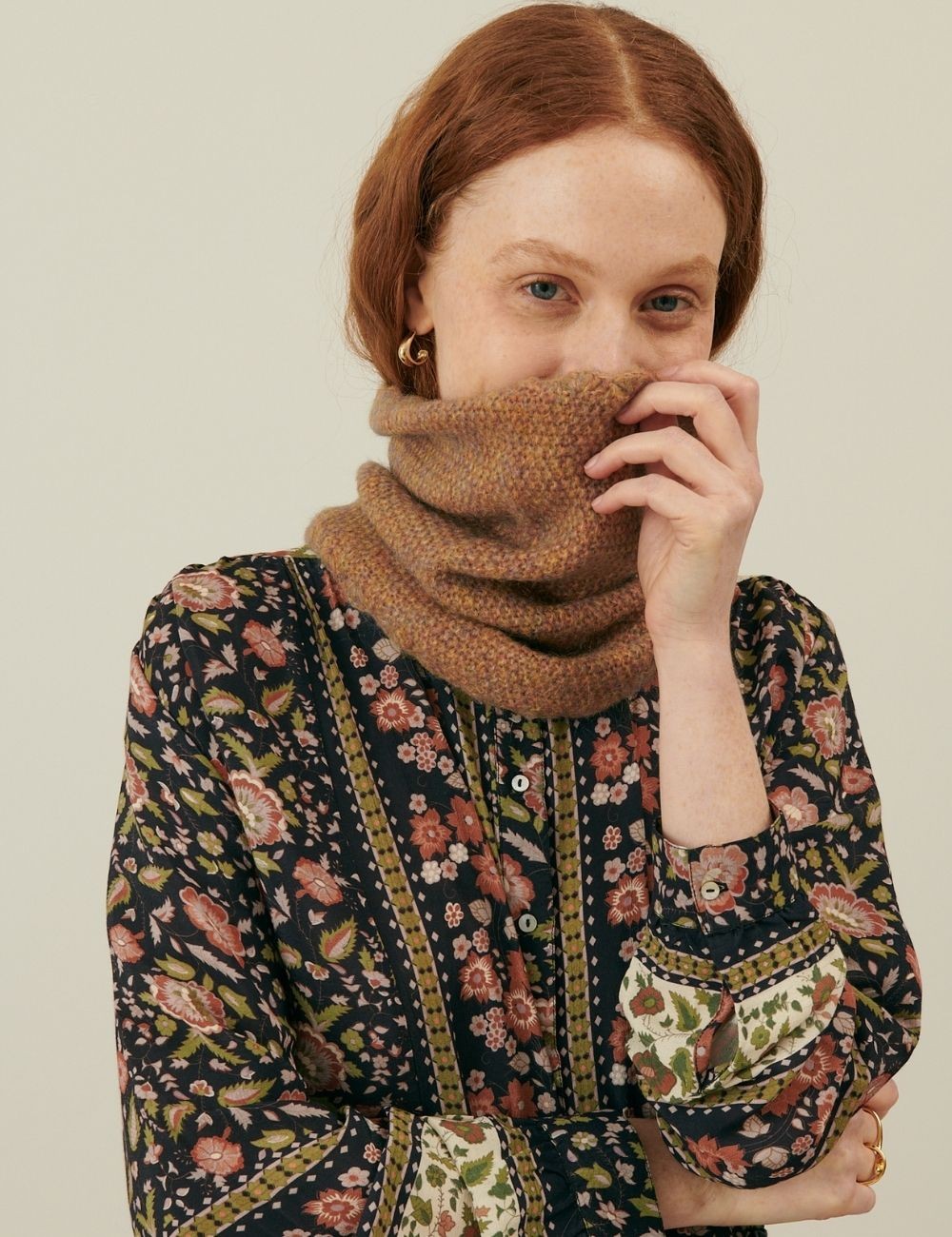 Cache-cou boho ZANA LOUISE MISHA -   Boutique L'anana(s)