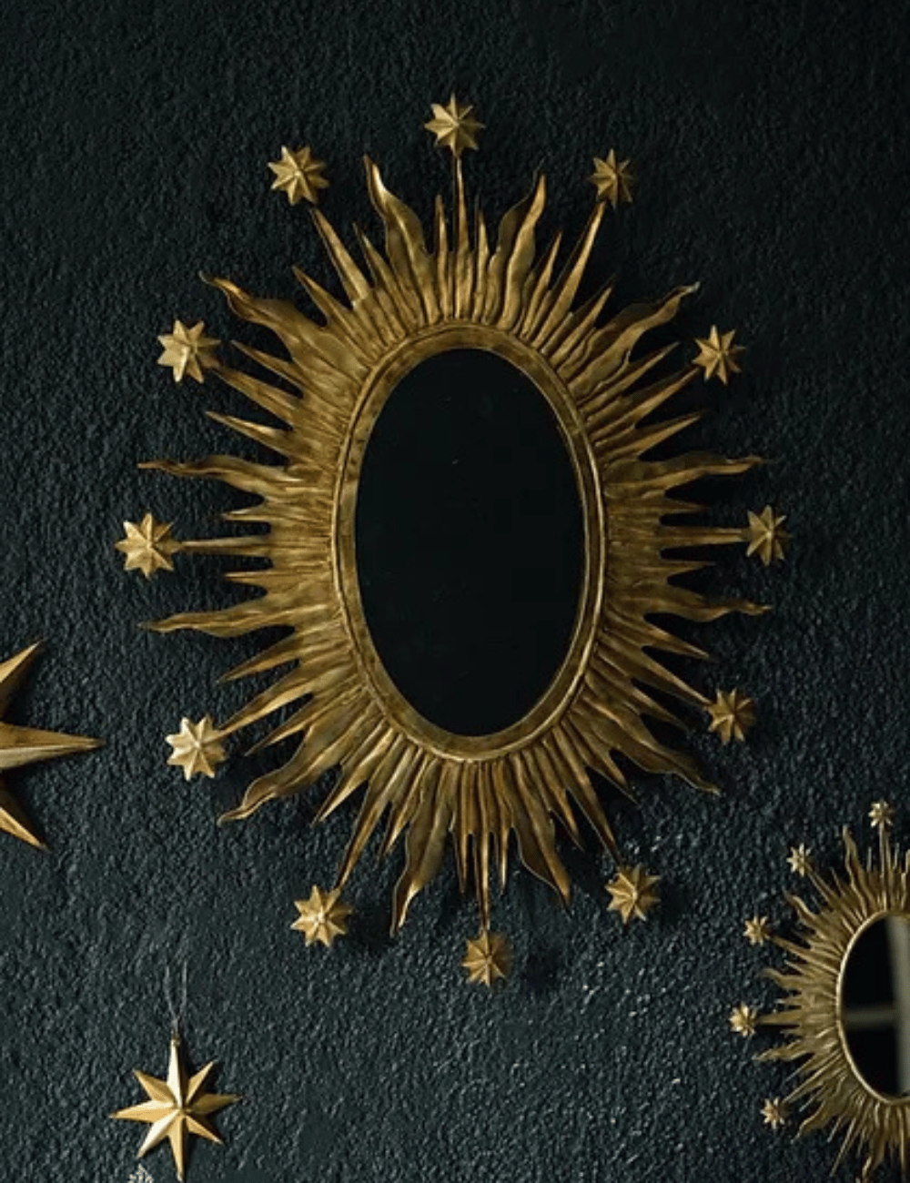 Miroir bohème ROND CELESTE BONCOEURS - Boutique L'aNana(s) Miroir bohème ROND CELESTE BONCOEURS - Boutique L'aNana(s)