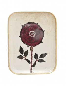 Plateau déco fleurs BONCOEURS - Boutique L'aNana(s)