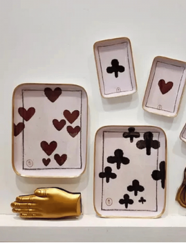 Plateau rouge BONCOEURS - Boutique L'aNana(s)