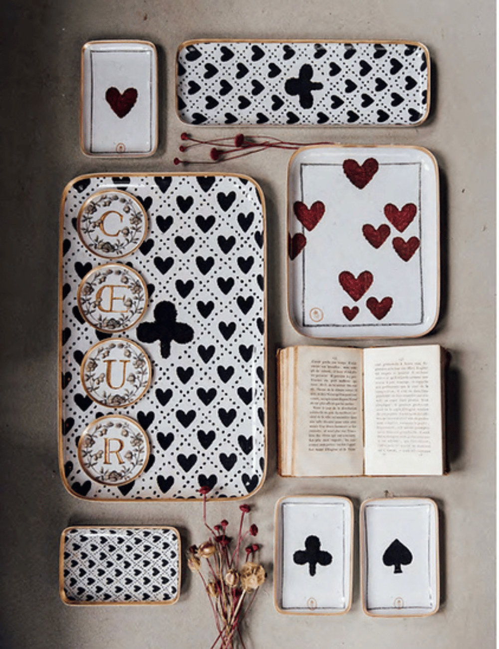 Plateau bohème GRAND LESCOEURS BONCOEURS - Boutique L'aNana(s)