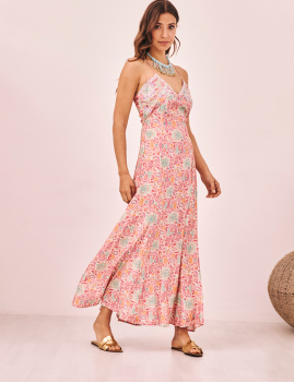 Robe longue bohème Nekane - Boutique L'aNana(s) Robe longue bohème Nekane - Boutique L'aNana(s)