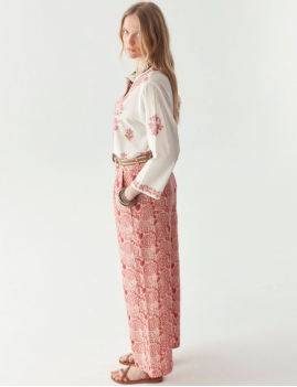 Pantalon rouge LOLO Maison Hotel - Boutique L'ananas