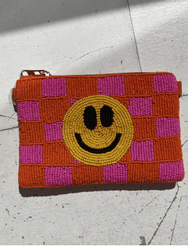 porte monnaie bohème smiley PAULETTE - Boutique L'aNana(s)