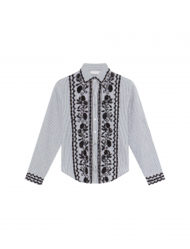 Chemise rayée hippie AMANDA MAISON HOTEL - Boutique L'aNana(s)