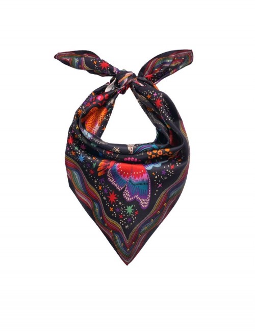 Foulard doux viscose hippie CRAZY WORLD WILD - Boutique L'aNana(s)