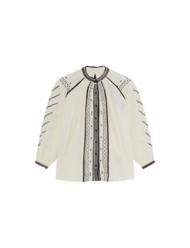 Chemise bohème brodée RINGO Maison Hotel - Boutique L'aNana(s) Chemise bohème brodée RINGO Maison Hotel - Boutique L'aNana(s)