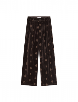 Pantalon boho chic en velours PACO Maison Hôtel - Boutique L'aNana(s)