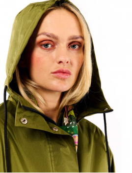 Imperméable capuche gipsy long MARCIELLO WILD - Boutique L'aNana(s)