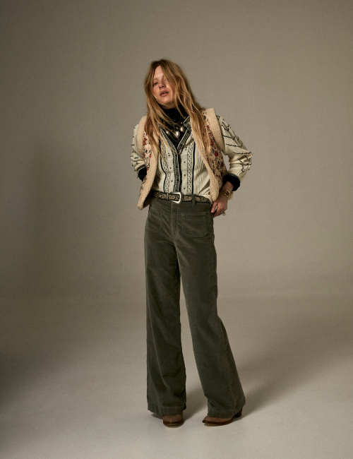 Pantalon velours bohème Maison Hôtel - Boutique L'aNana(s)
