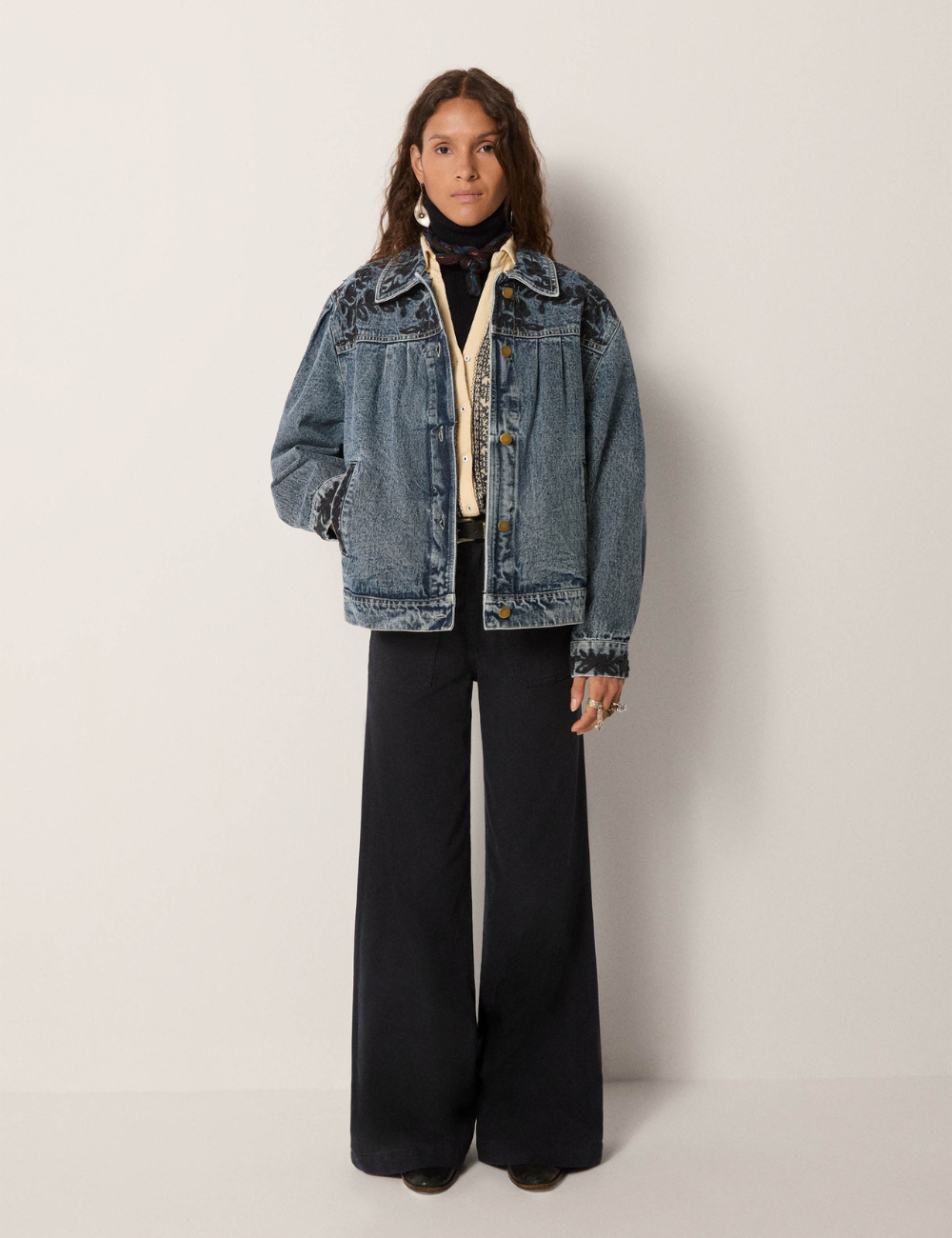 Blouson brodé Maison Hôtel - Boutique L'aNana(s)