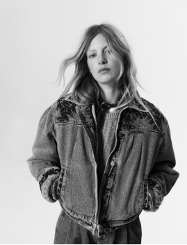 Blouson en jean bohème Maison Hôtel - Boutique L'aNana(s)