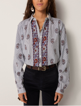 Blouse brodée hippie Maison Hôtel - Boutique L'aNana(s)