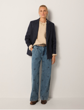 Veste blazer marine Maison Hôtel - Boutique L'aNana(s)