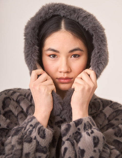 Manteau fourrure bohème Nekane - Boutique L'aNana(s)