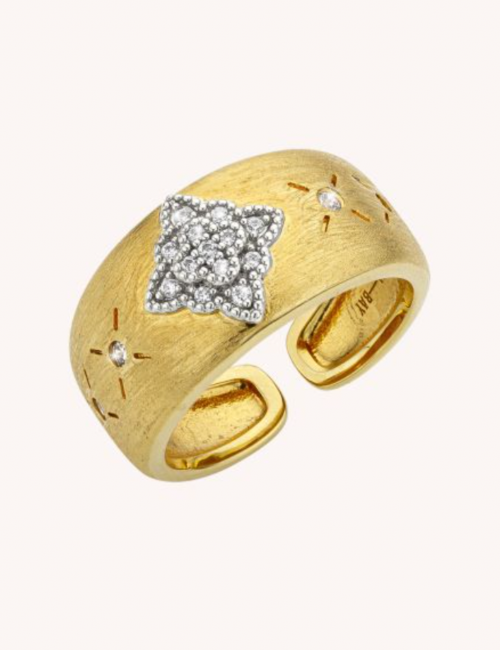 Bague hippie Or MIRA CUFF MYA BAY- Boutique L'aNana(s)