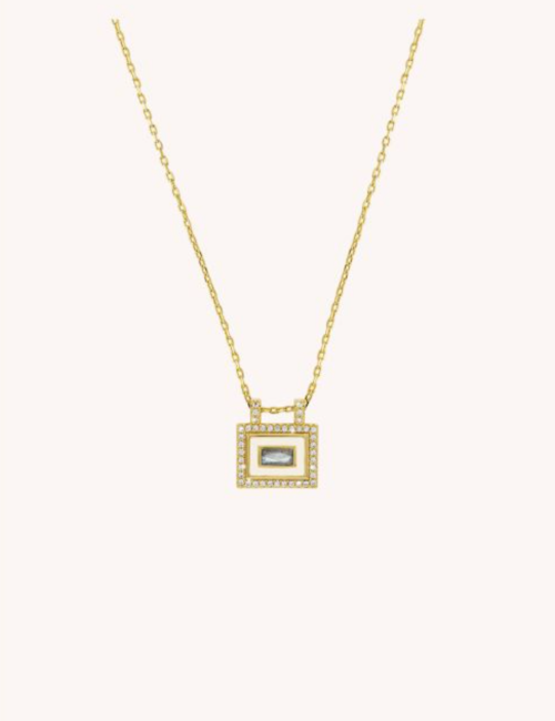 Collier hippie IVORY LABRADORITE EL PASO MYA BAY - Boutique L'aNana(s)