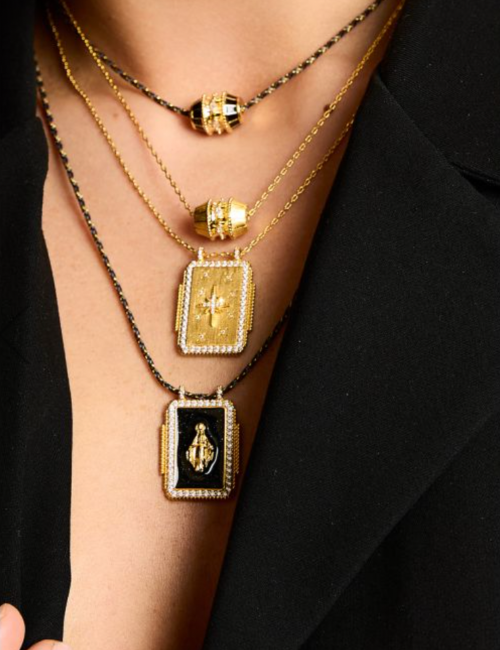 Collier plaque MYA BAY - Boutique L'aNana(s)