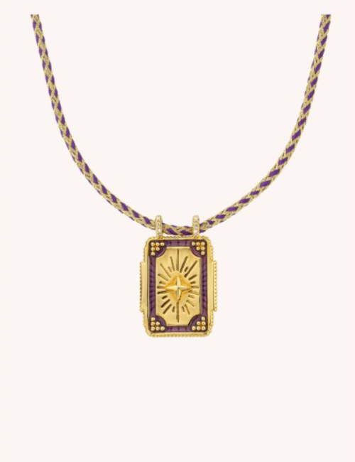 Collier PURPLE MYSTIC BOHEME MYA BAY - Boutique L'aNana(s)