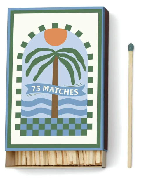 Boîte d'allumettes palmiers - Boutique L'aNana(s)