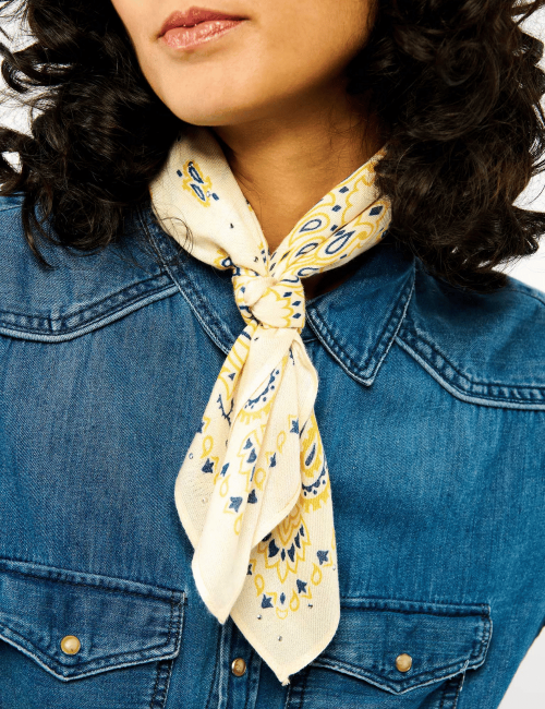Foulard mini bohème Pasley - Boutique L'aNana(s)