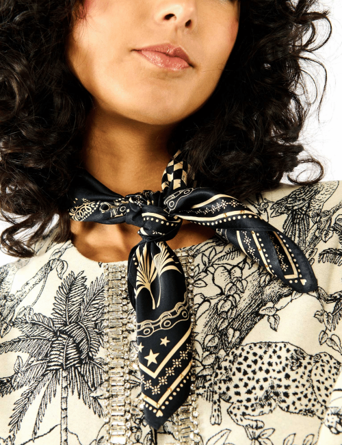 Foulard imprimé WILD - Boutique L'aNana(s)