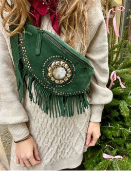 Banane à franges grise - Boutique L'aNana(s)