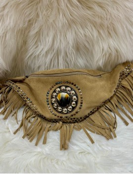 Banane à franges beige - Boutique L'aNana(s)