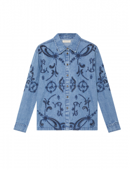 Chemise brodée Maison Hotel - Boutique L'aNana(s)