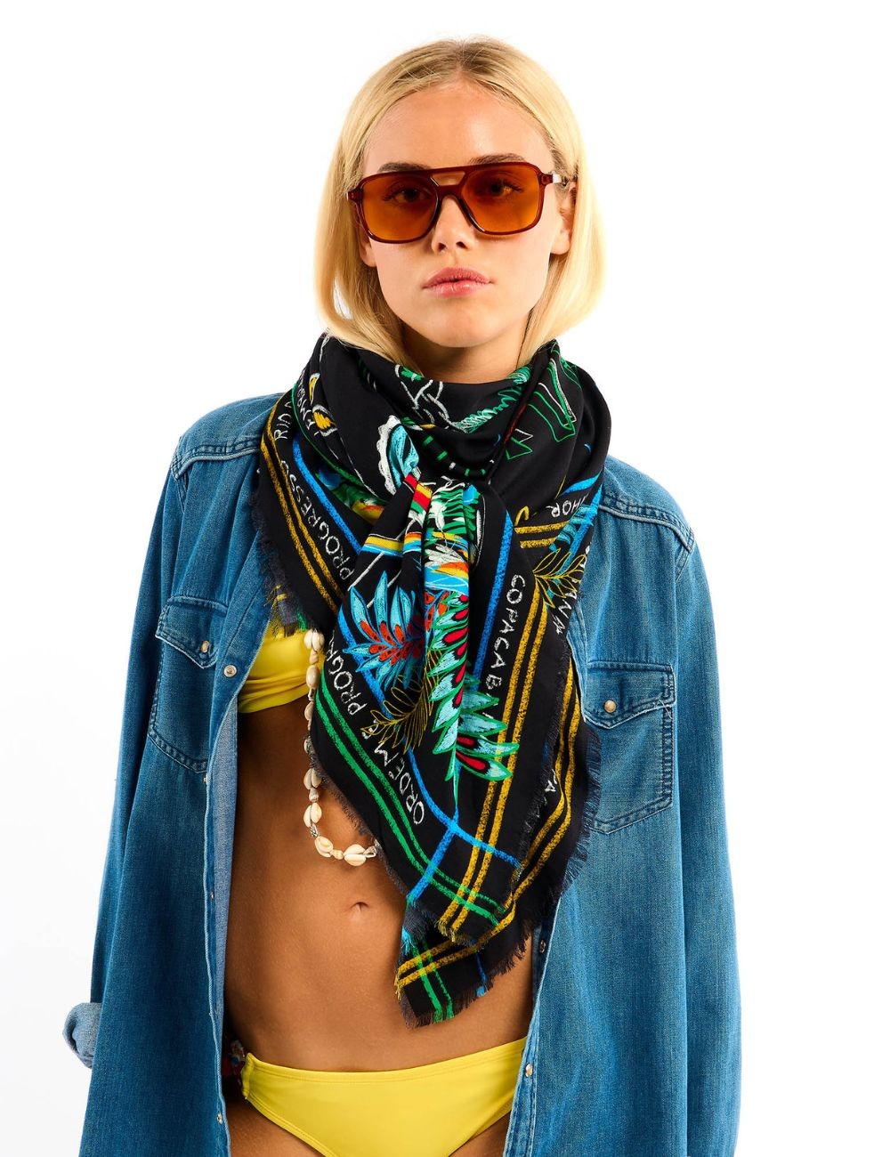Foulard big BAHIA WILD - Boutique L'aNana(s)