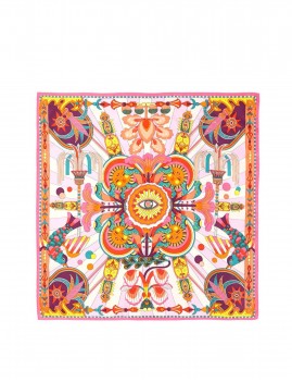 Foulard Rose WILD - Boutique L'aNana(s)