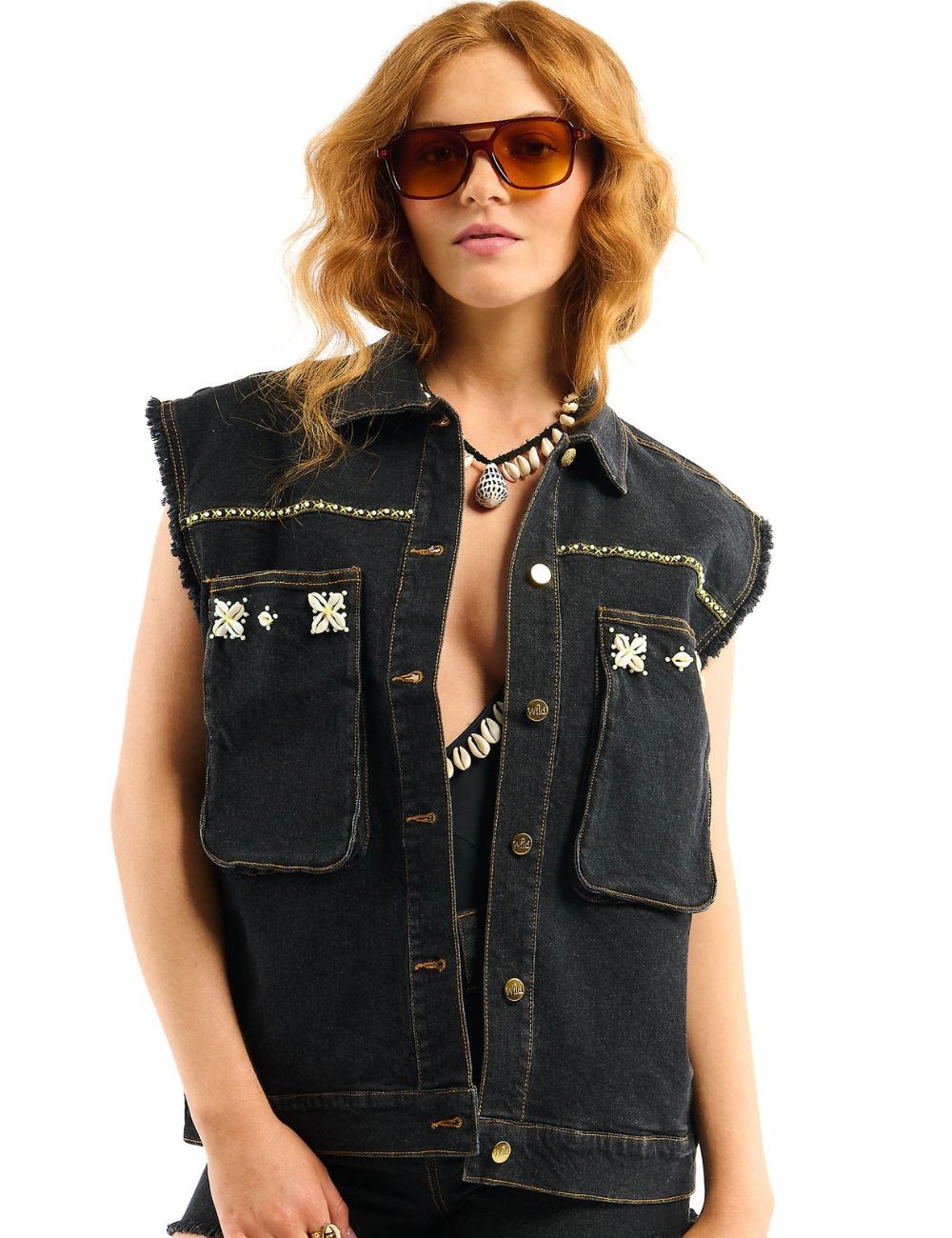 Veste en jean FLYN WILD - Boutique L'aNana(s)