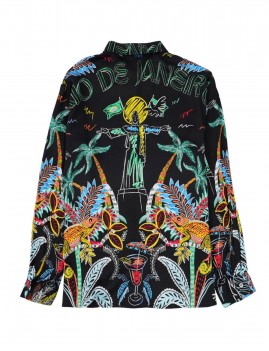 Chemise WILD noir - Boutique L'aNana(s)