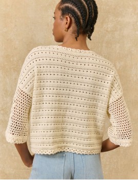 Top en crochet Louise Misha - Boutique L'aNana(s)