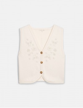 Gilet brodé Louise Misha - Boutique L'aNana(s)