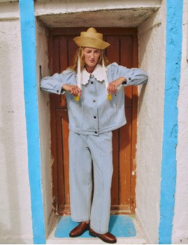 Veste en jean HANNEA Louise Misha - Boutique L'aNana(s)