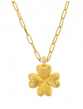 Collier trèfle MYABAY - Boutique L'aNana(s)