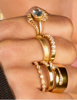 Bague colorée MYABAY - Boutique L'aNana(s)