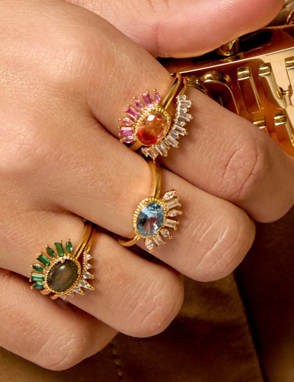 Bague WATERMELON MYABAY - Boutique L'aNana(s)