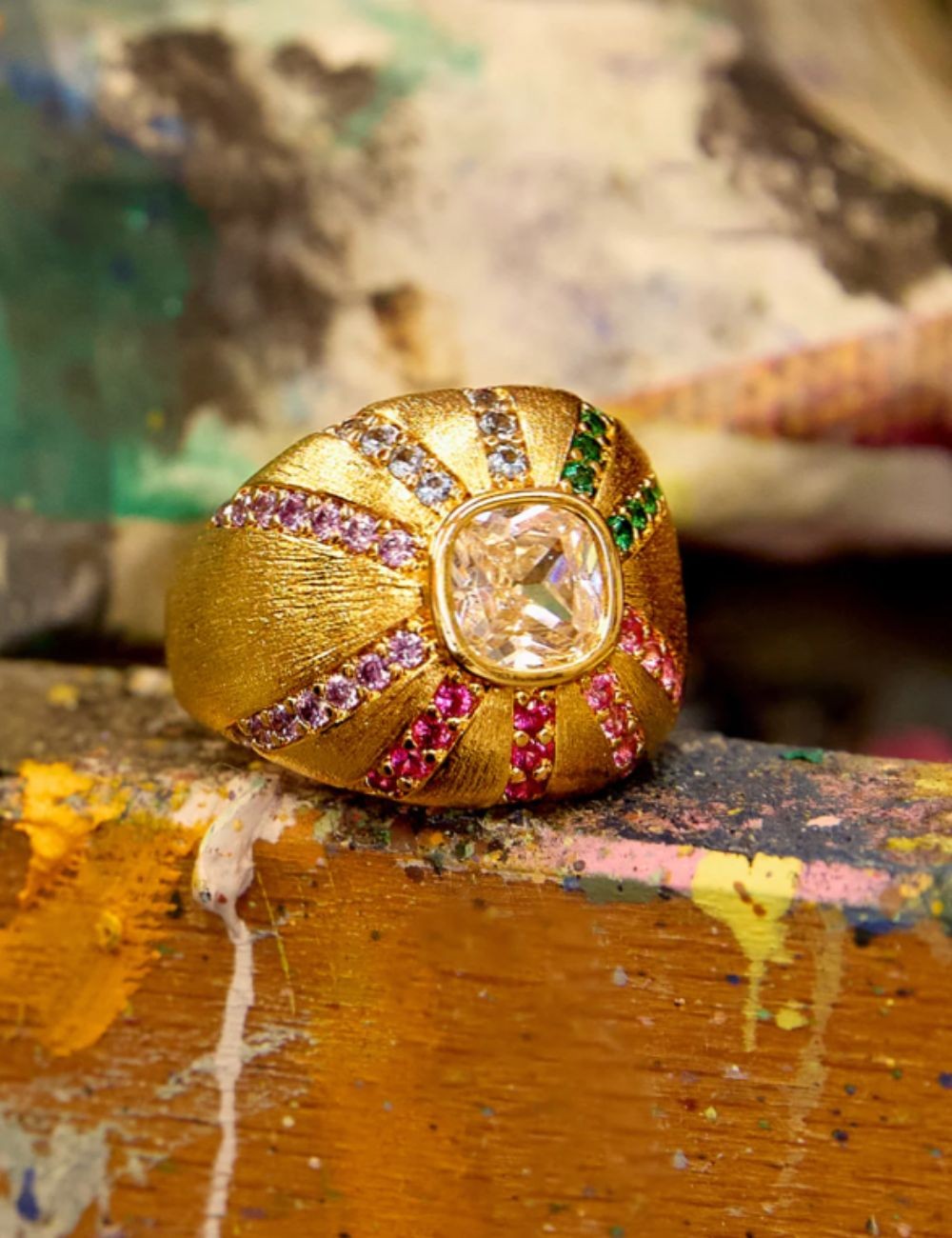 Bague Rainbow MYABAY - Boutique L'aNana(s)